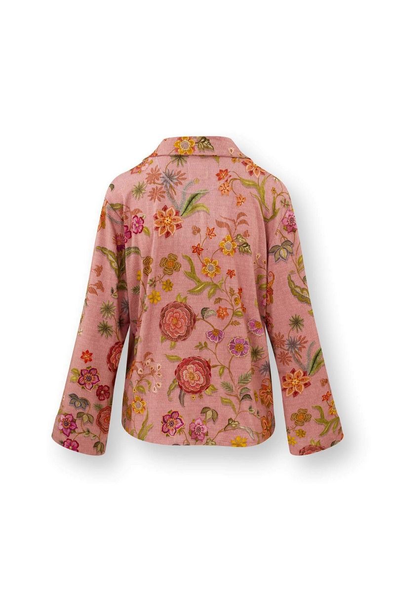Faye Long Sleeve Top Coco Flower Coral