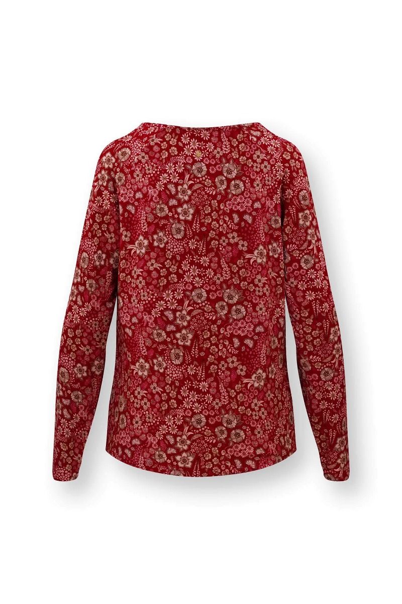 Tina Top à Manches Longues Daisy Dreams Rouge 