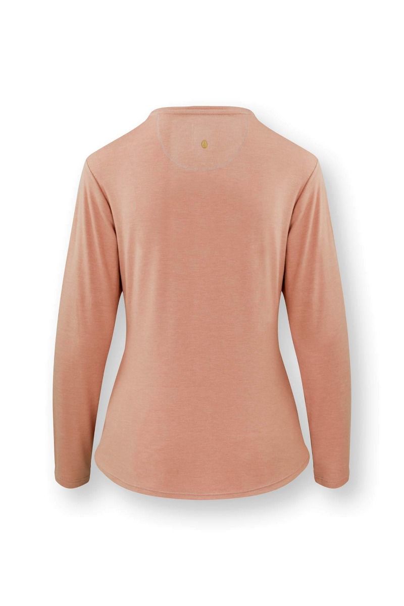 Tom Top à Manches Longues Melee Rose 
