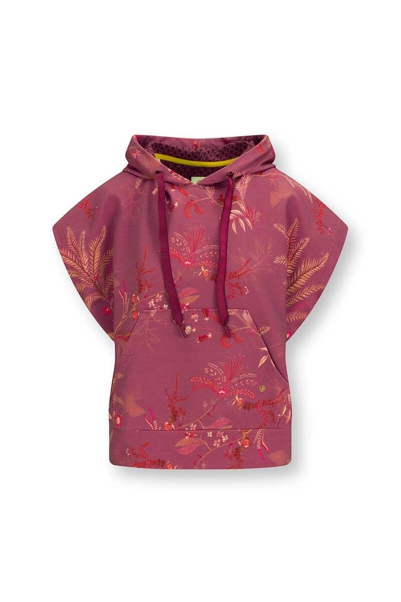 Hoodie Kurze Ärmel Isola Rosa