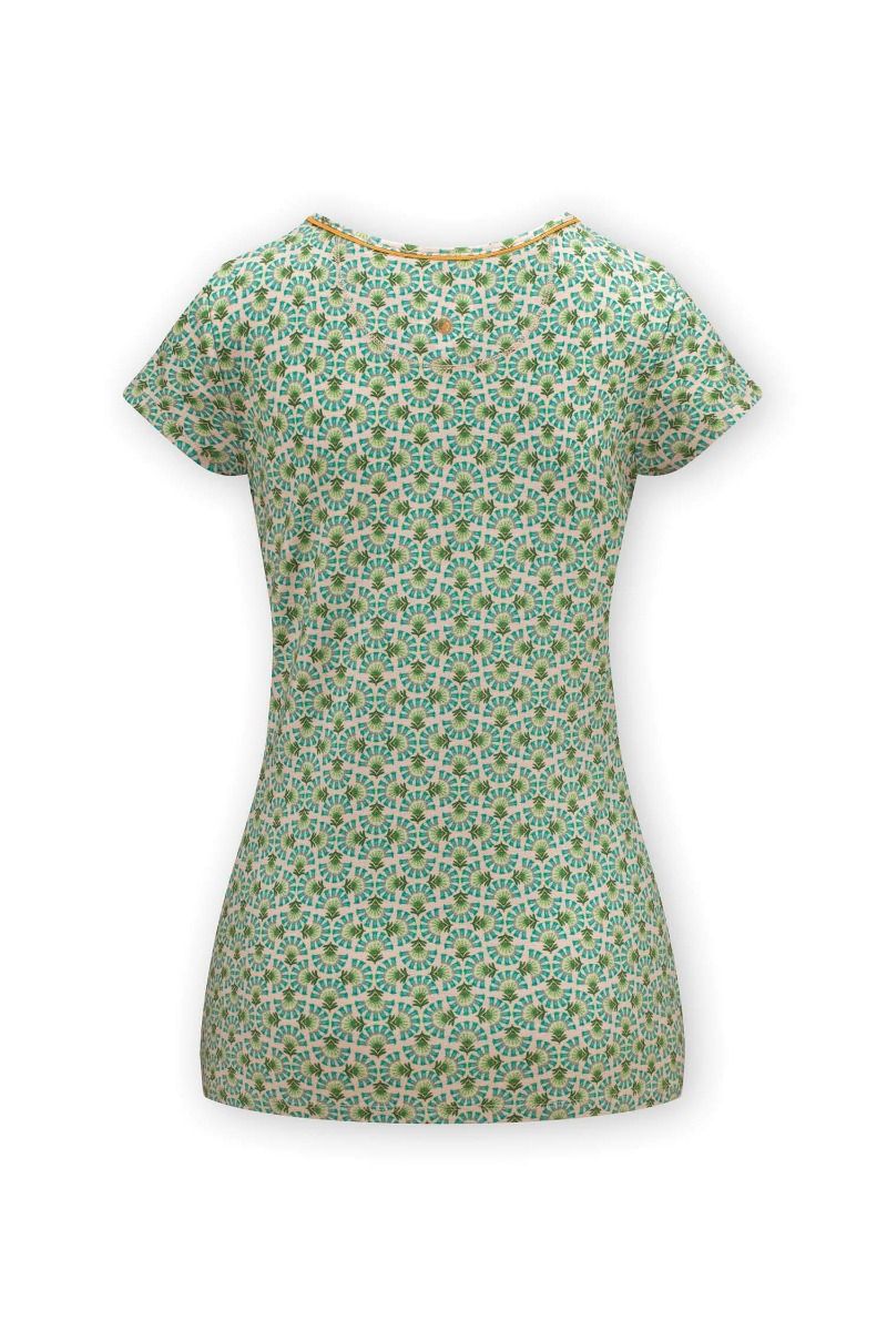 Top Short Sleeve Verano Green