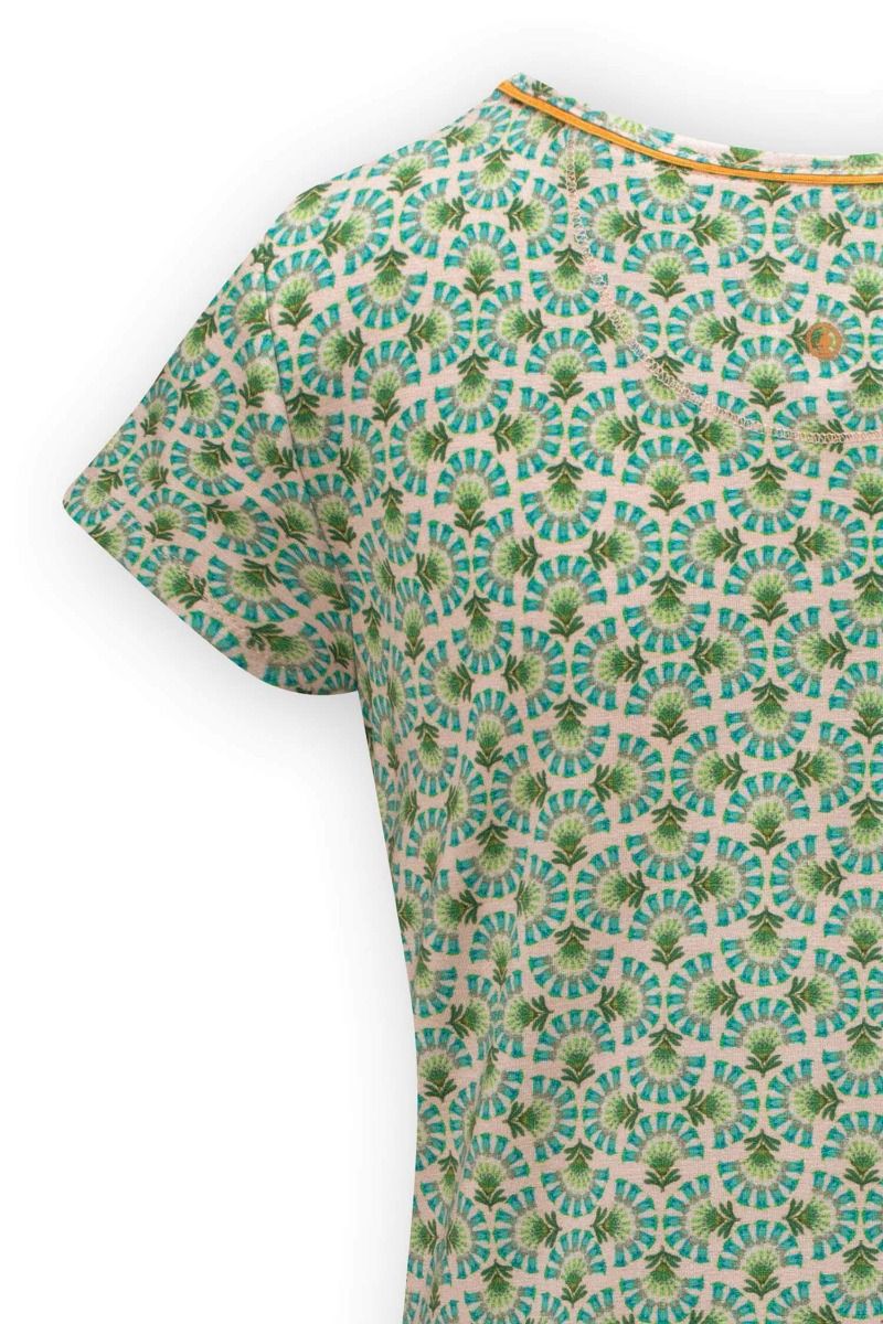 Top Short Sleeve Verano Green