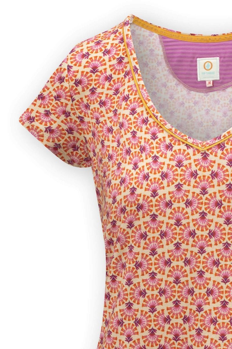 Top Short Sleeve Verano Lilac