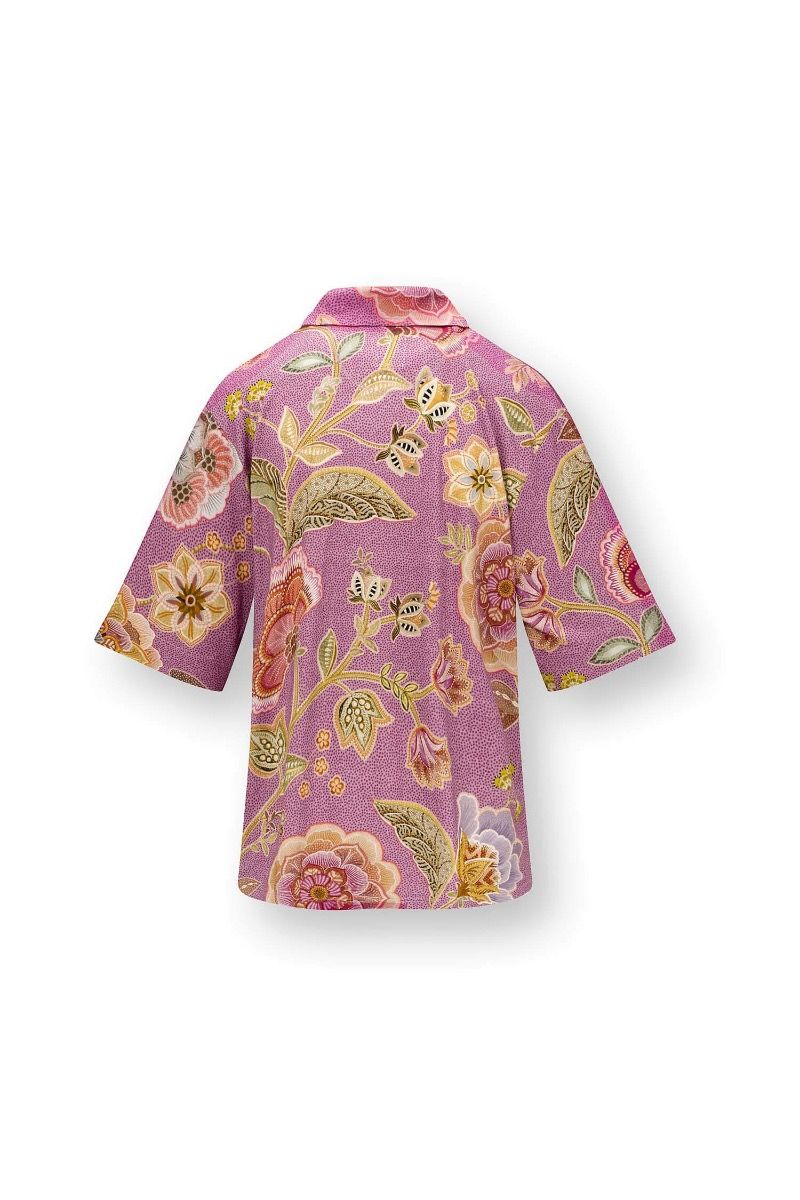 Flora Top Short Sleeve Matata Lilac