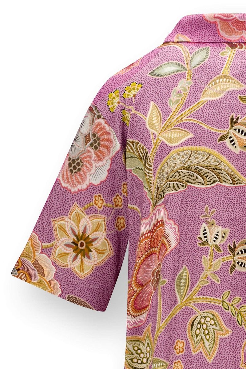 Flora Top Short Sleeve Matata Lilac
