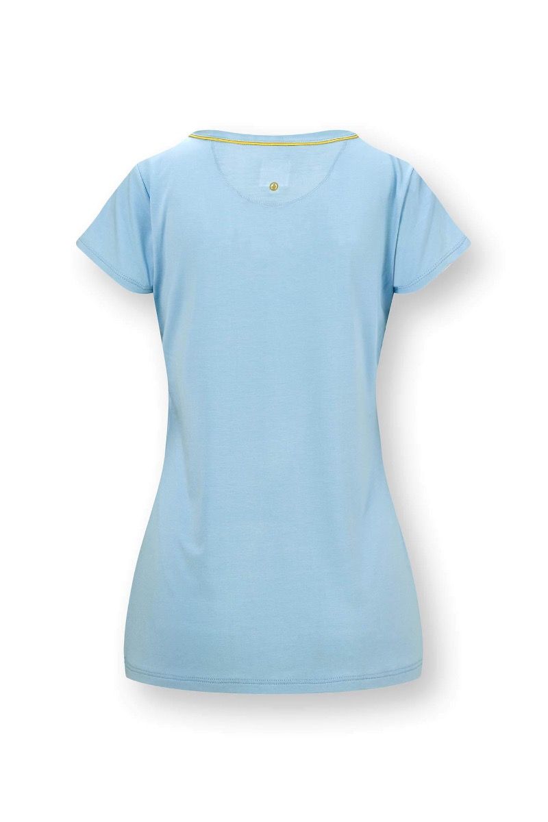 Toy Top Kurze Ärmeln Solid Blau