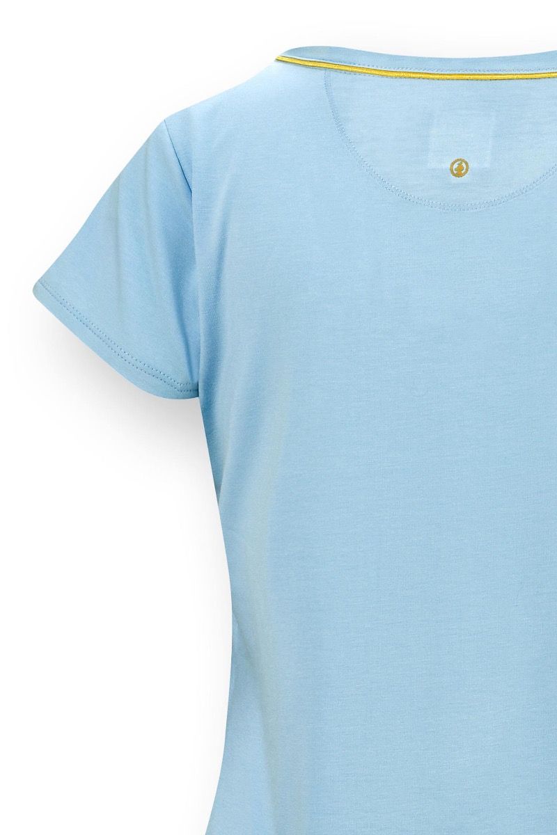 Toy Top Kurze Ärmeln Solid Blau