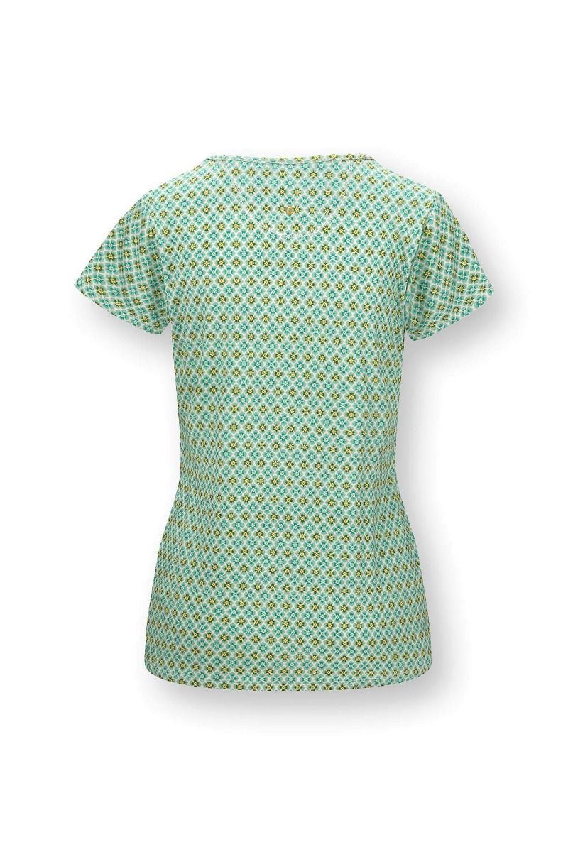 Tilly Top Korte Mouw Mojo Groen