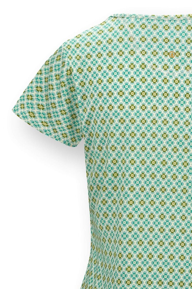 Tilly Top Korte Mouw Mojo Groen
