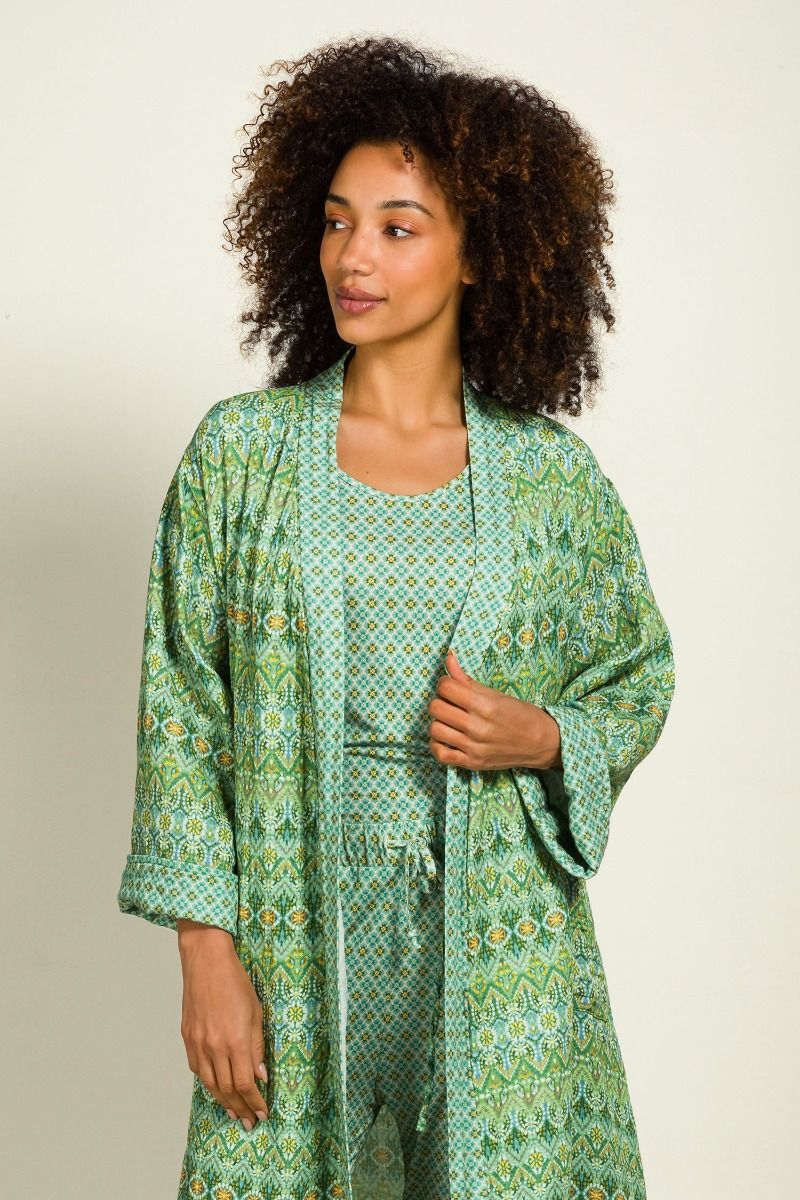 Tilly Top Korte Mouw Mojo Groen