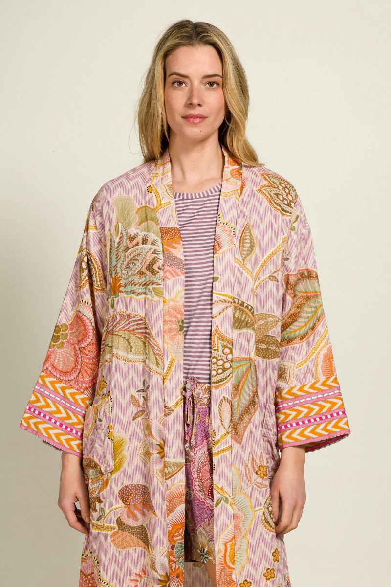 Tatum Top Kurze Ärmeln Little Sumo Stripe Lila