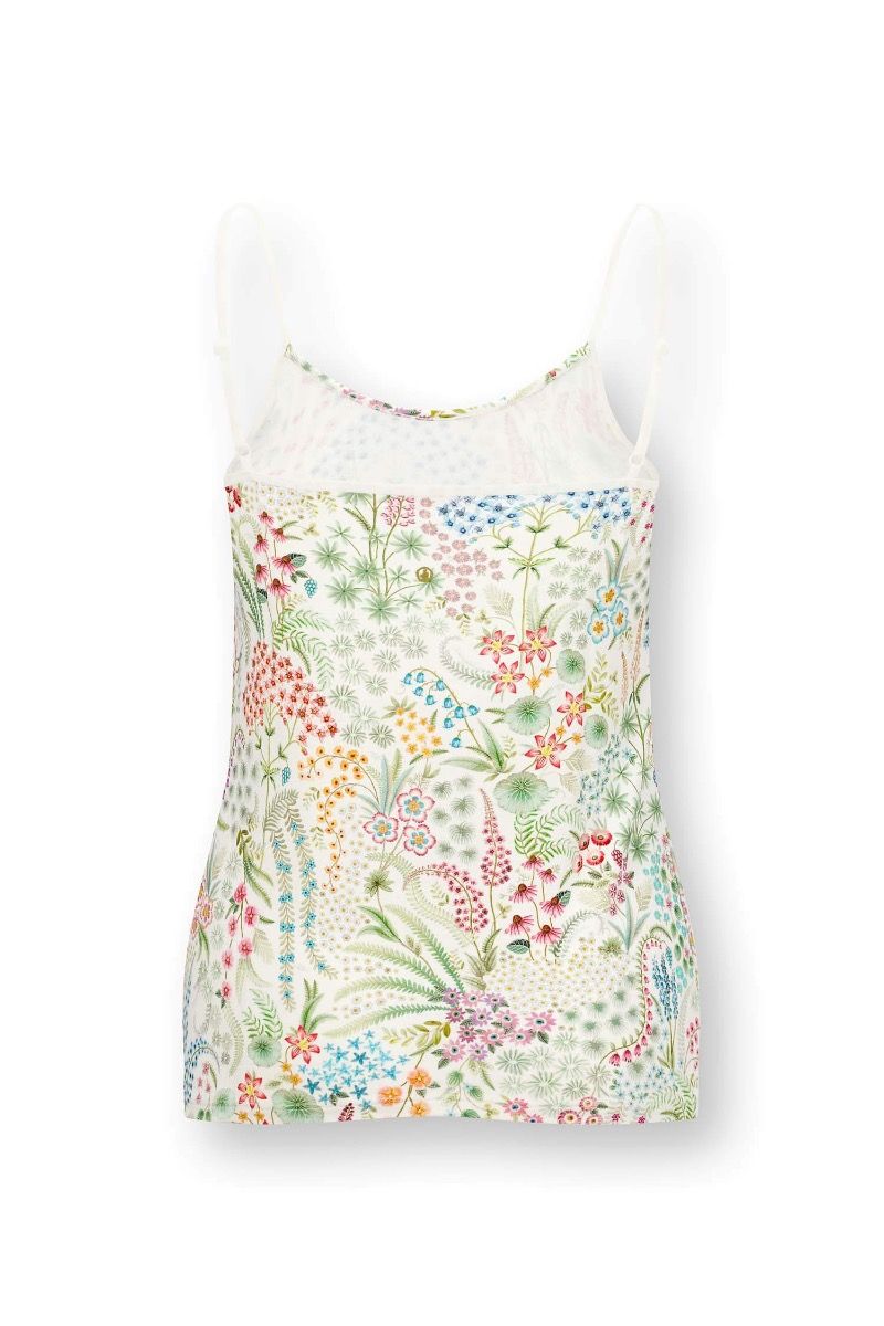 Selina Top Sans Manches Querida Blanc