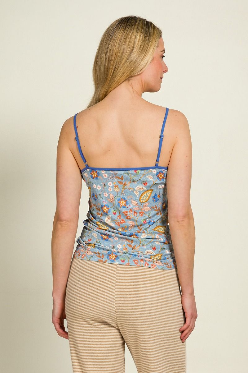 Selina Top Sleeveless Jameela Blue