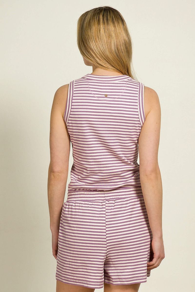 Trinity Ärmellos Top Little Sumo Stripe Lila