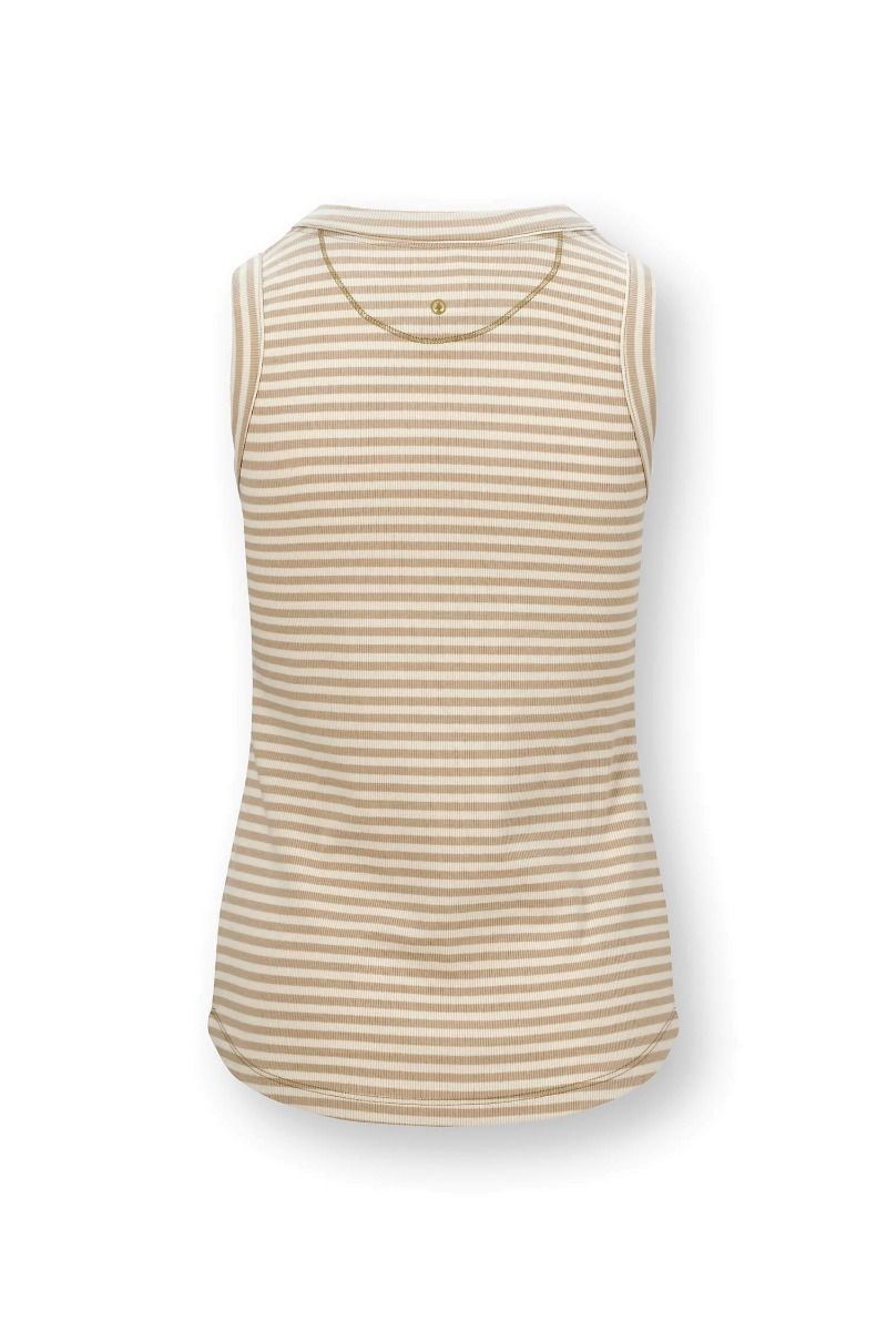 Trinity Ärmellos Top Little Sumo Stripe Sand
