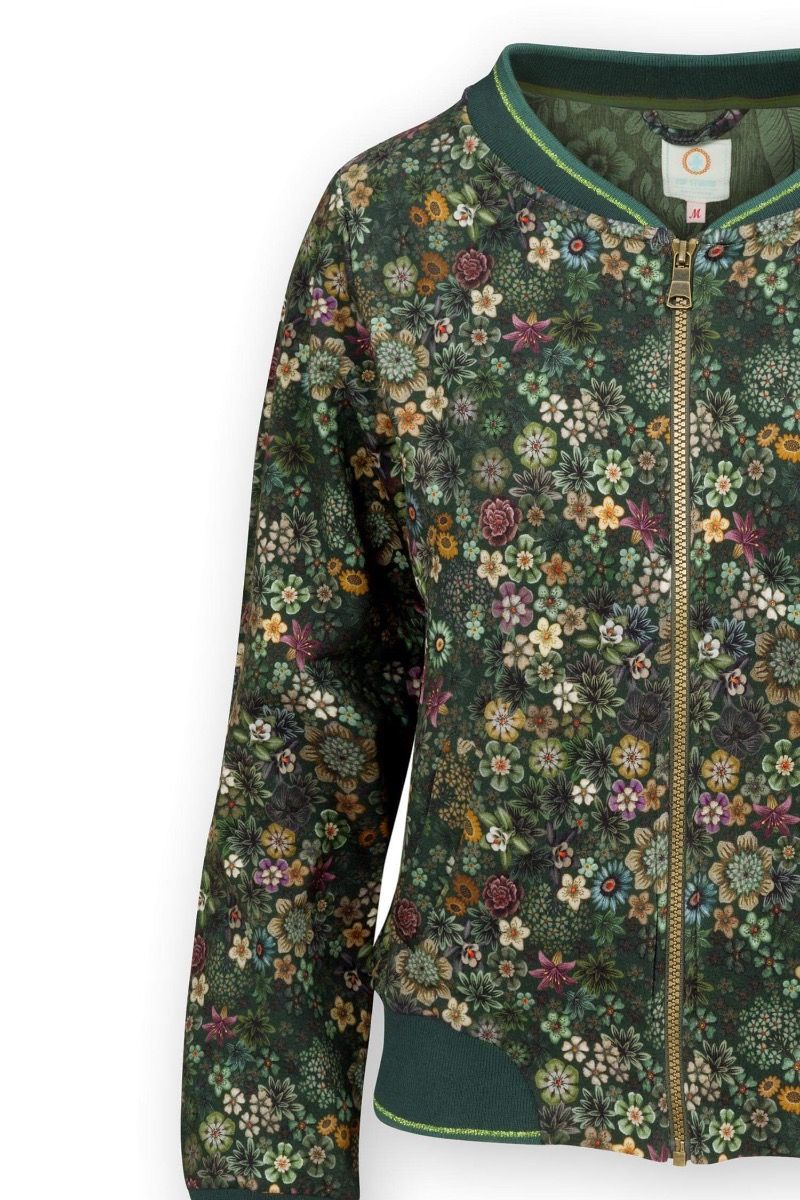 Jacke Tutti i Fiori Dunkelgrun