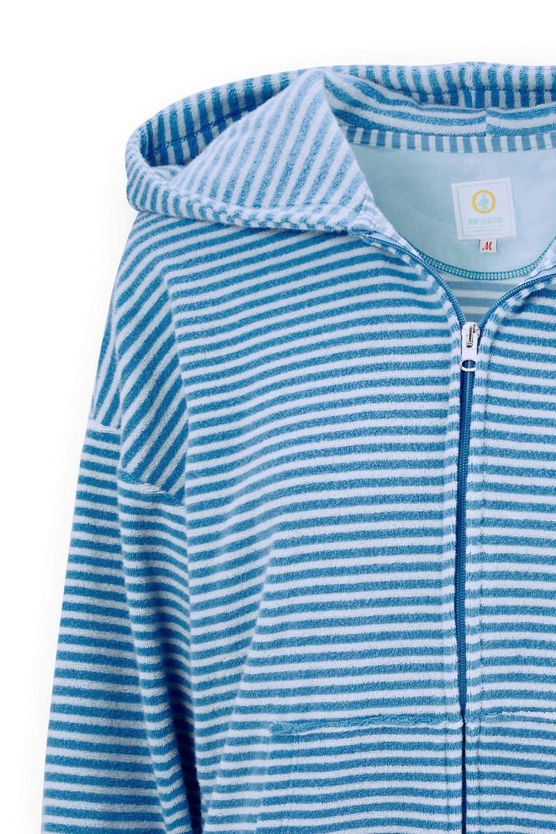 Nicolle Veste Little Sumo Stripe Bleu