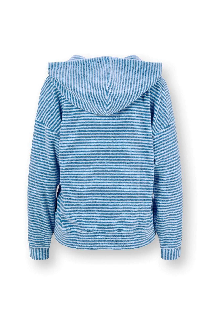 Nicolle Veste Little Sumo Stripe Bleu
