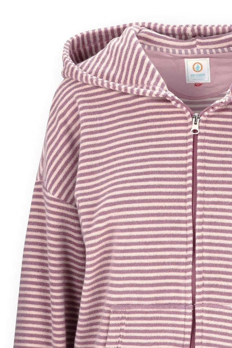 Nicolle Jacke Little Sumo Stripe Lila