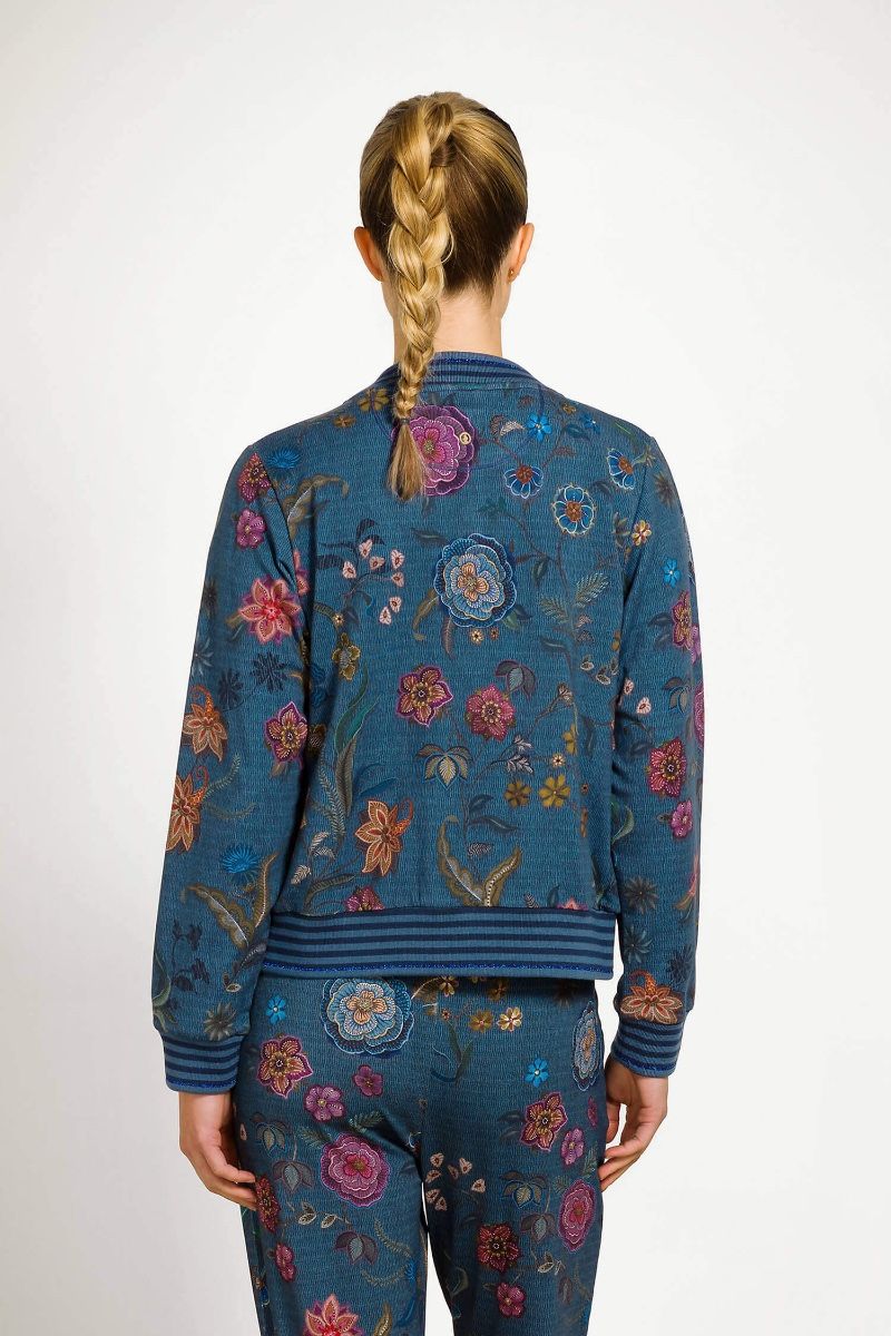 Nicos Veste Coco Flower Bleu 