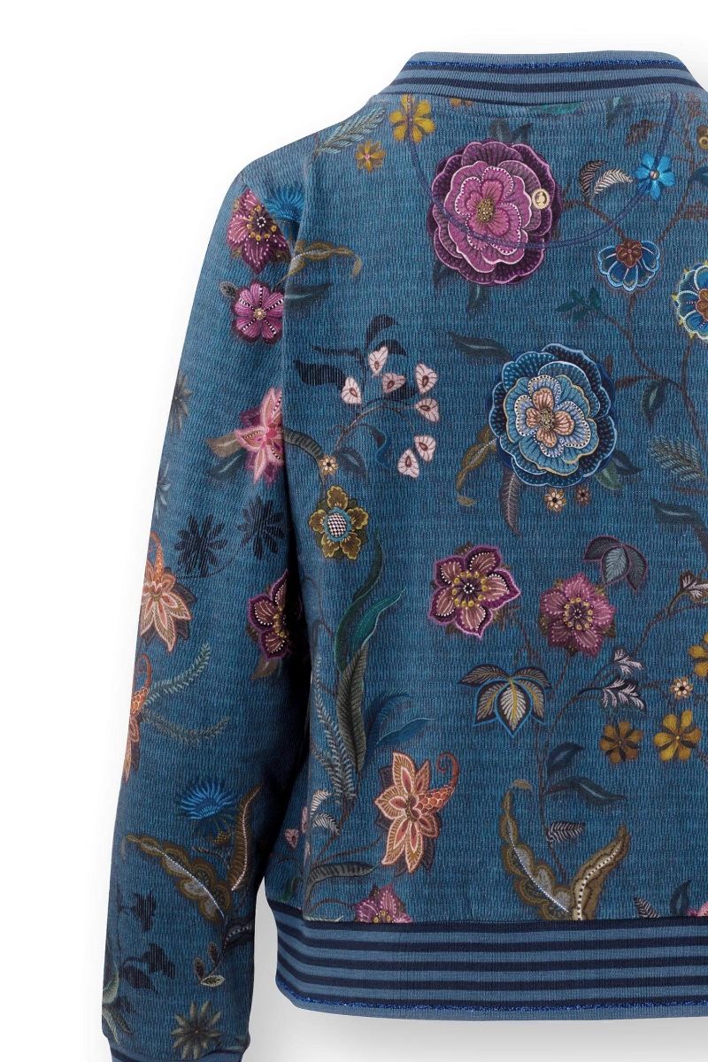 Nicos Veste Coco Flower Bleu 