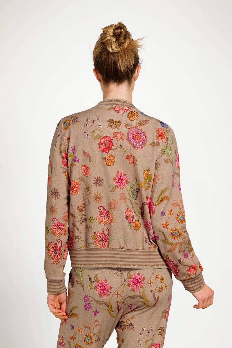Nicos Veste Coco Flower Sable 
