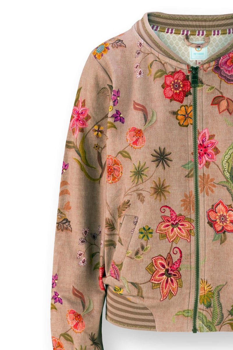 Nicos Veste Coco Flower Sable 