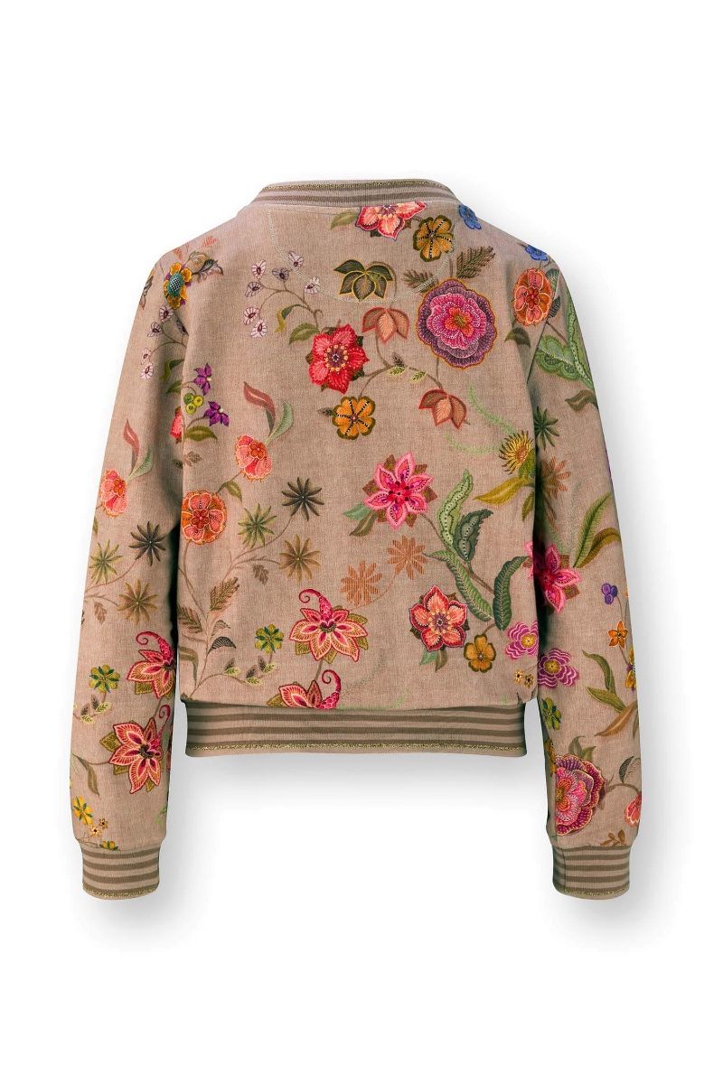 Nicos Veste Coco Flower Sable 