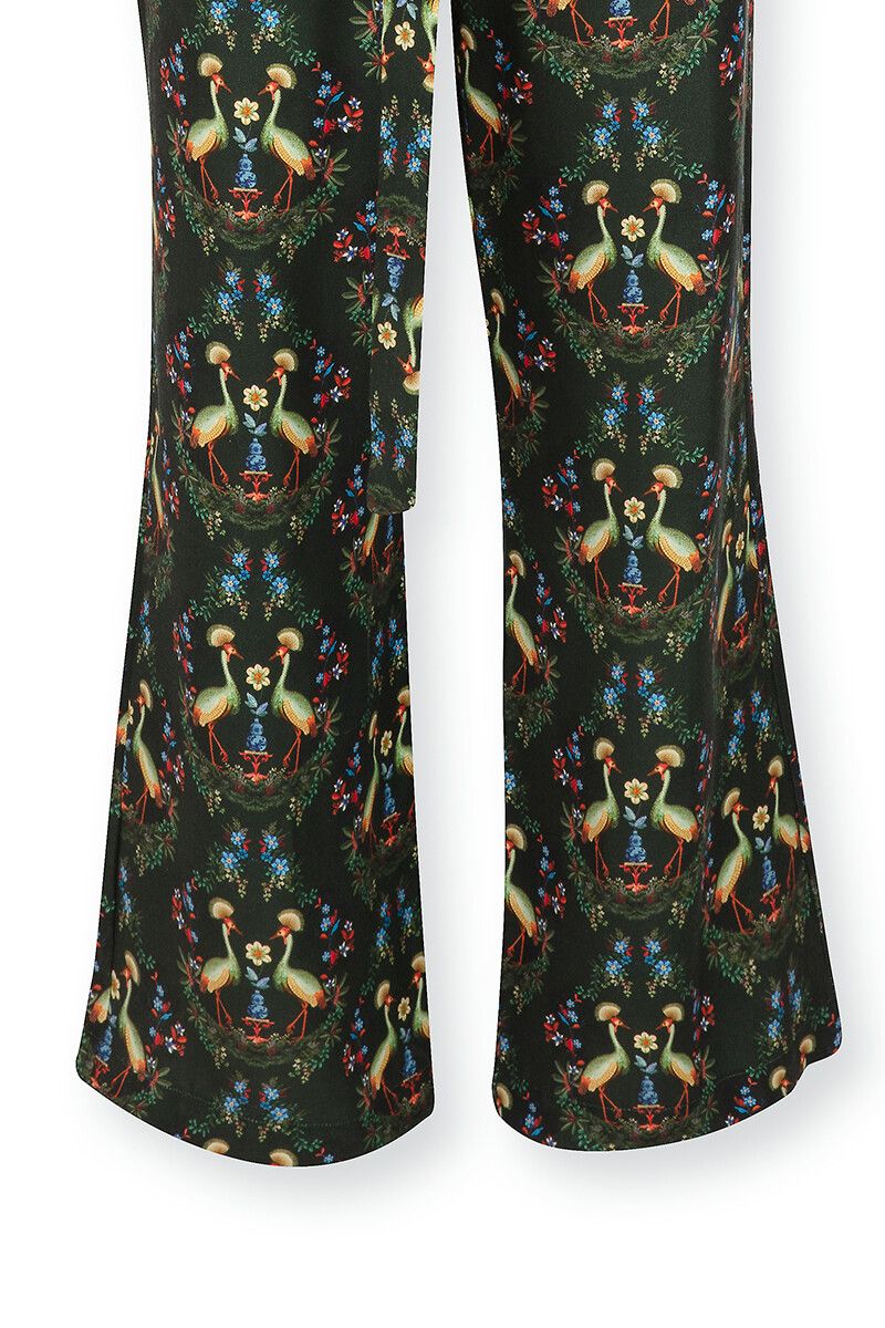 Jumpsuit Flirting Birds Groen