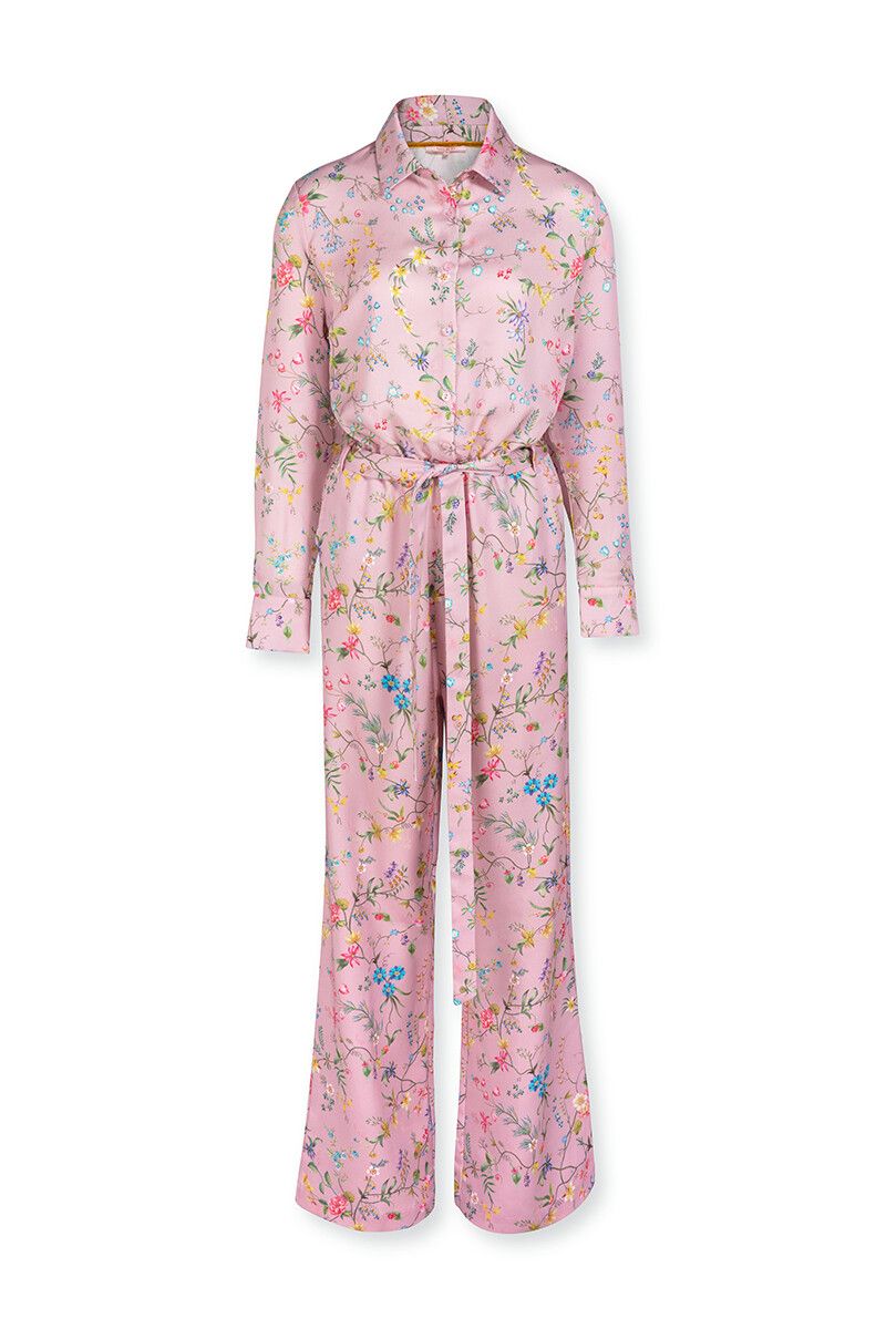 Jumpsuit Petites Fleurs Big Pink
