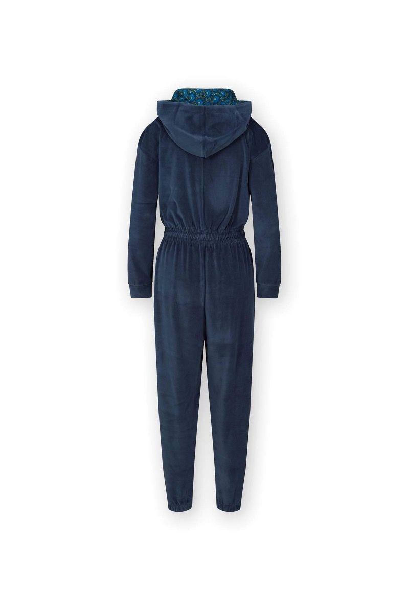 Jumpsuit Nicky Velvet Dunkelblau 