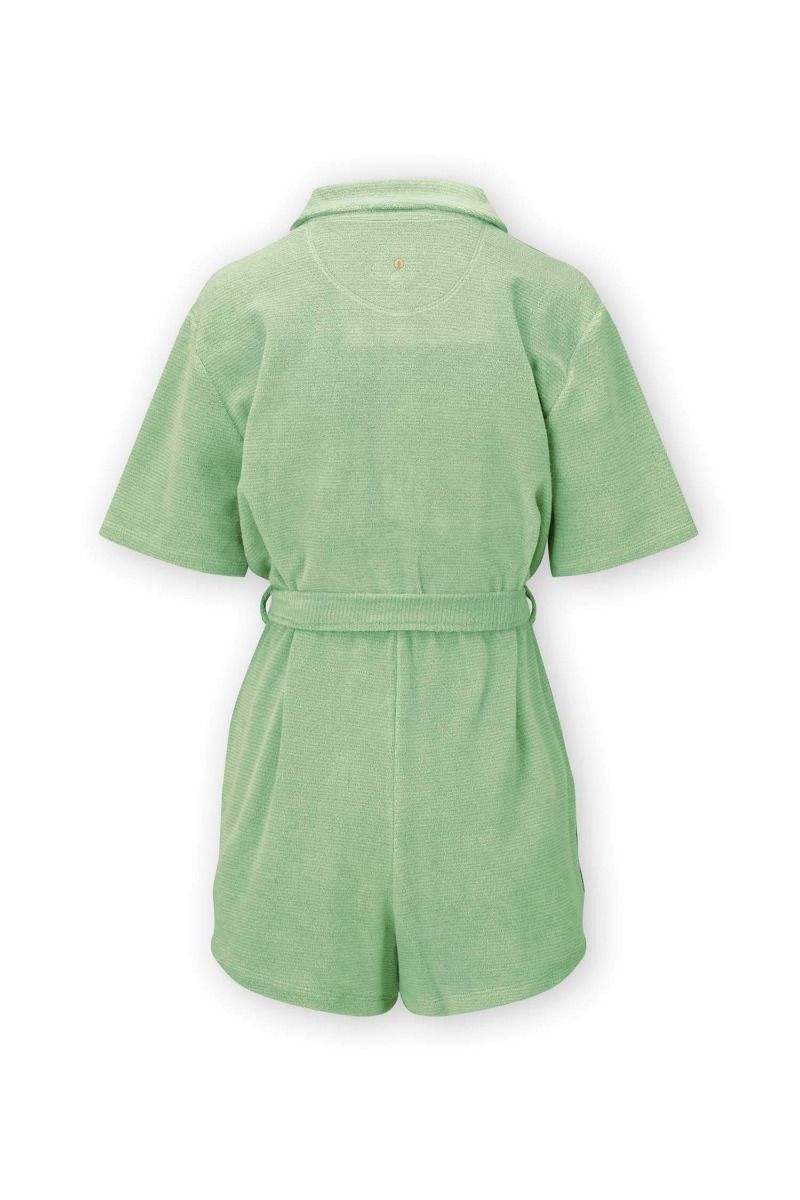 Jumpsuit Petite Sumo Stripe Groen