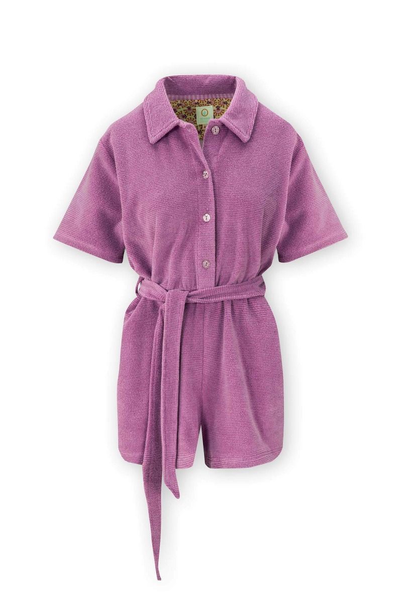 Jumpsuit Petite Sumo Stripe Lilas