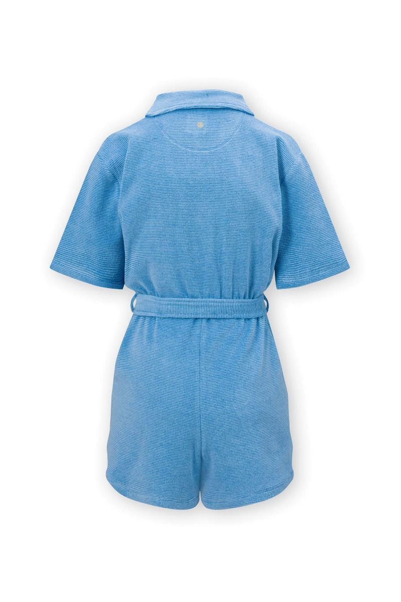 Jumpsuit Petite Sumo Stripe Blauw