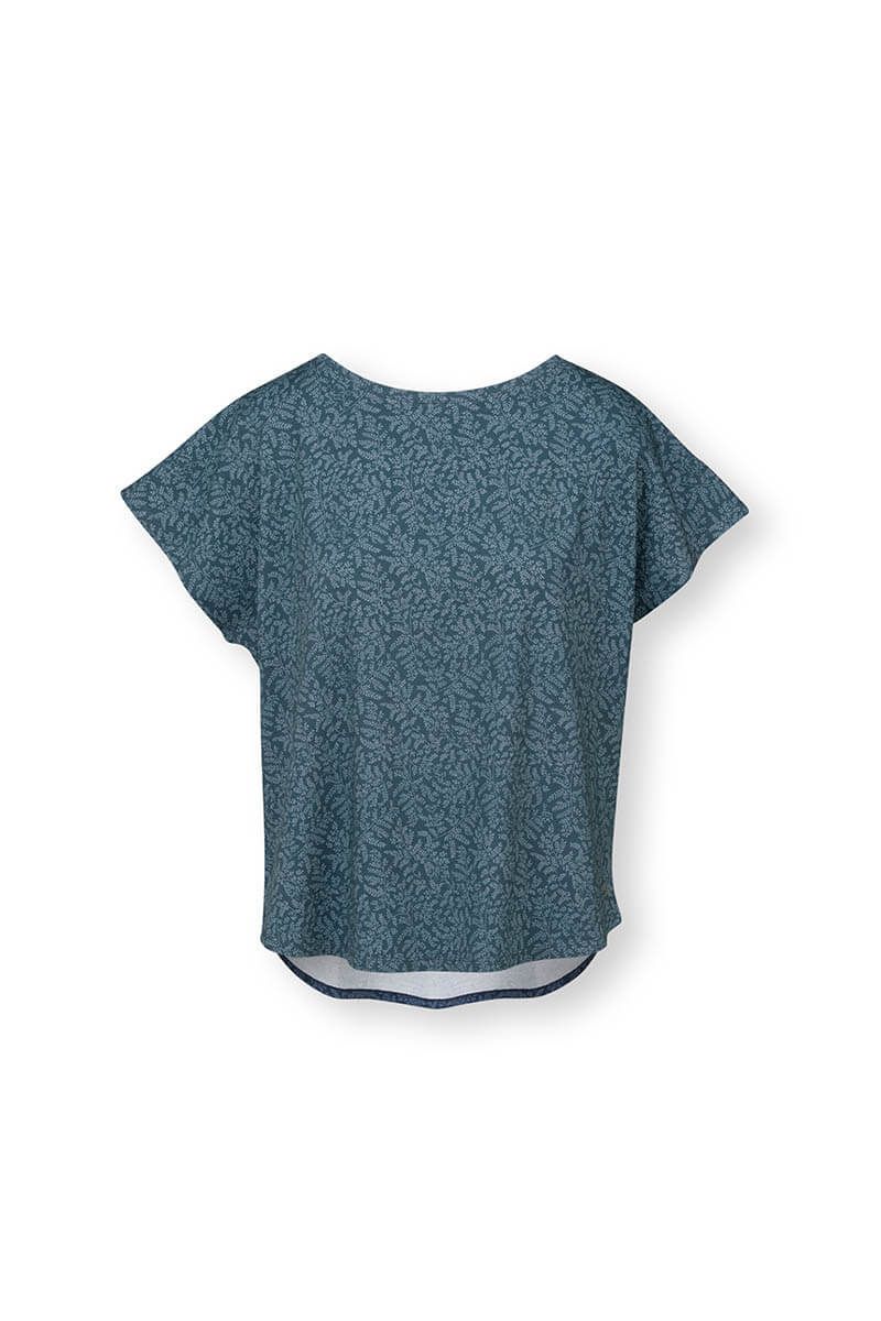 Sport Top Leafy Dots Blau