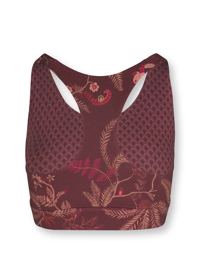 Pip Studio Sport Bra Isola Dark Red