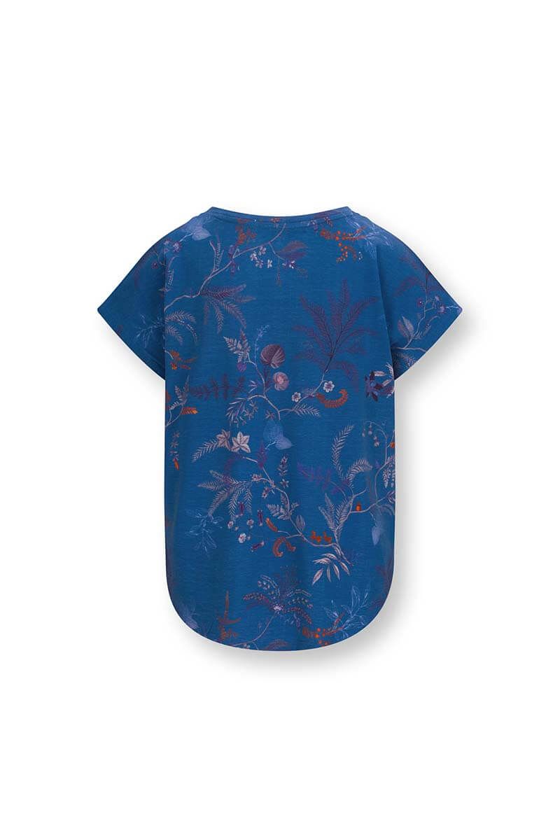Sport Top Kurze Ärmel Isola Blau