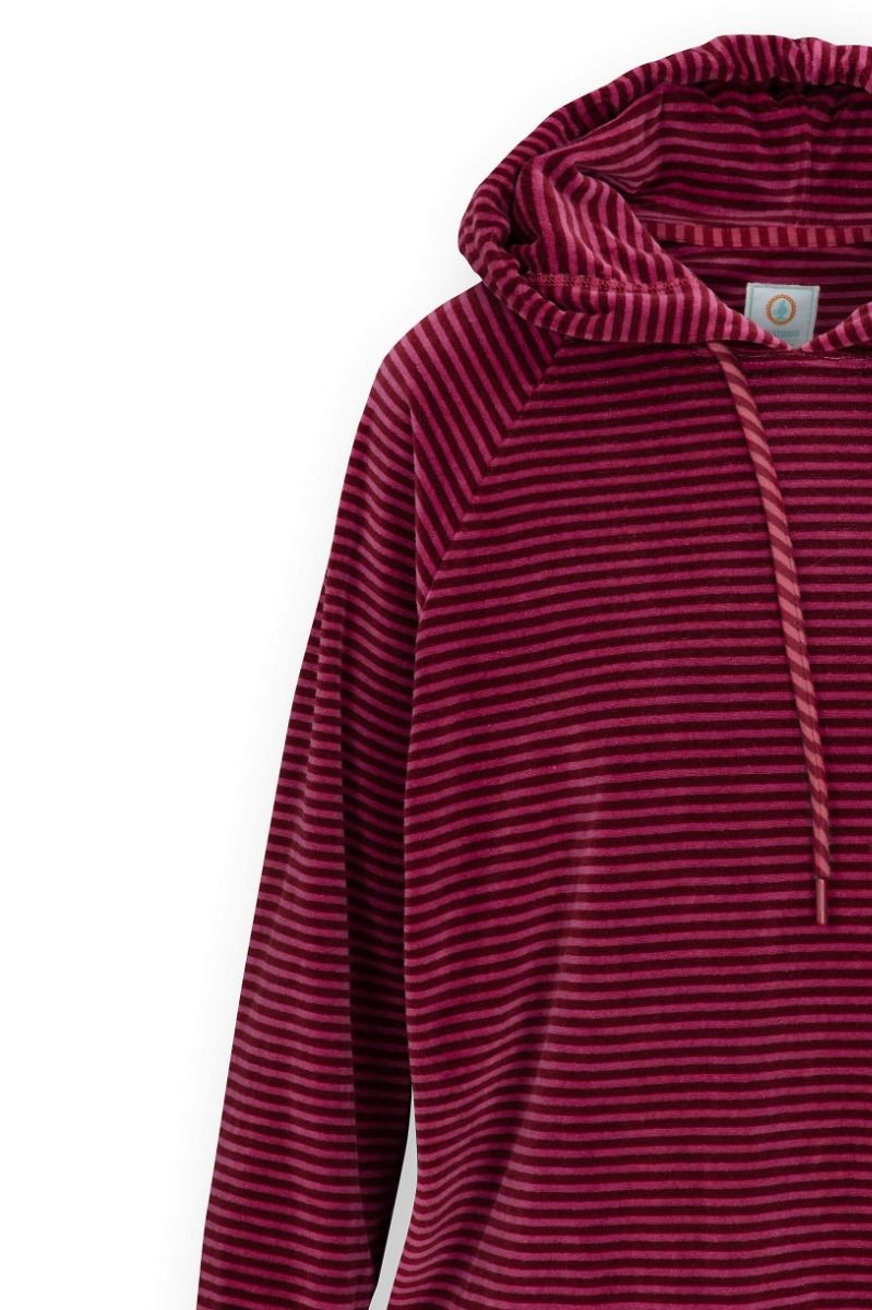 Tamari Pull Velvet Little Sumo Stripe Rouge Rose