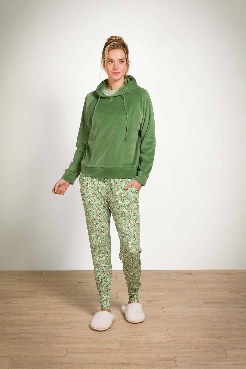 Tamari Pull Velvet Vert 