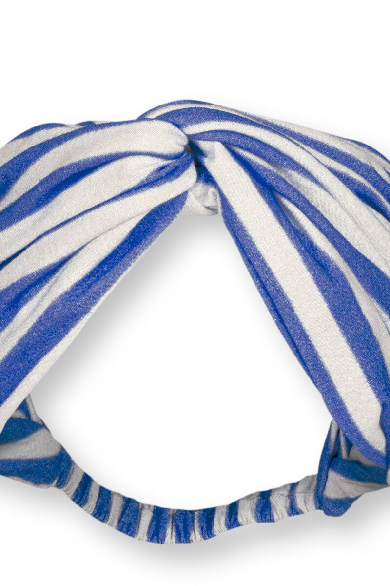 Haarband Sumo Stripe Blauw