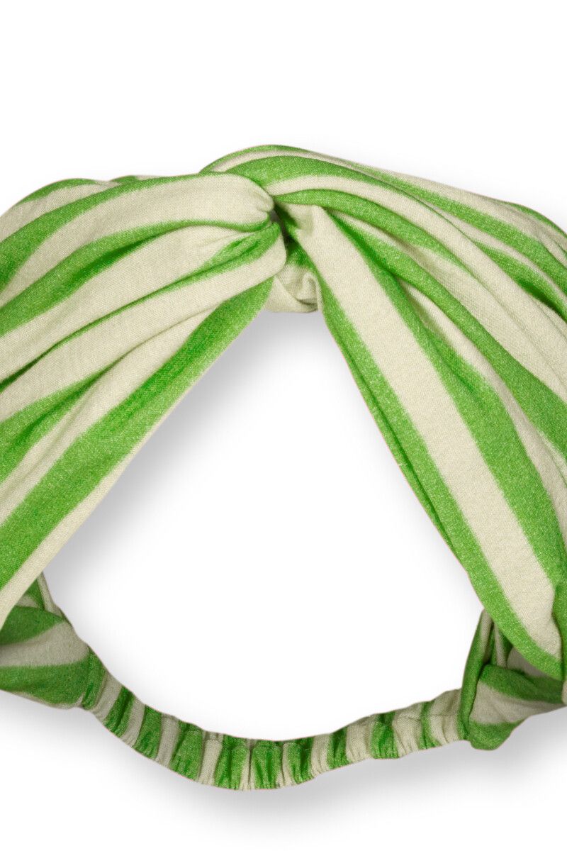 Head Band Sumo Stripe Green