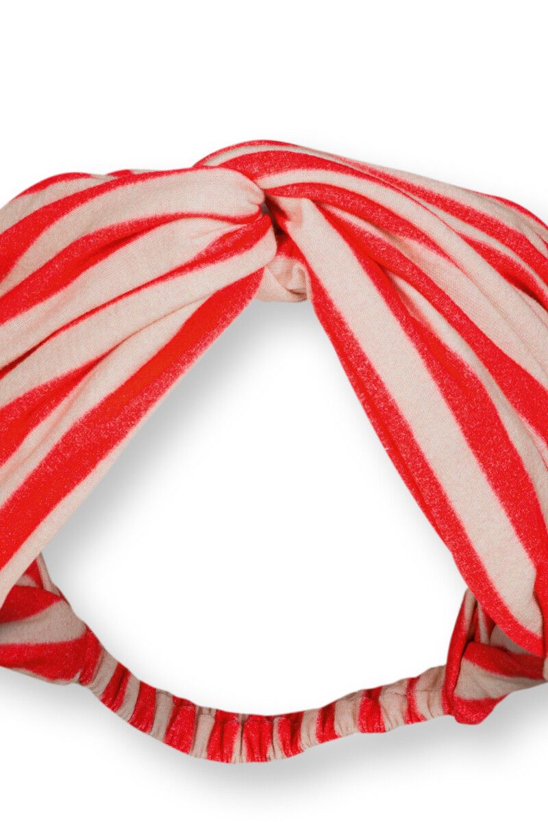 Head Band Sumo Stripe Red