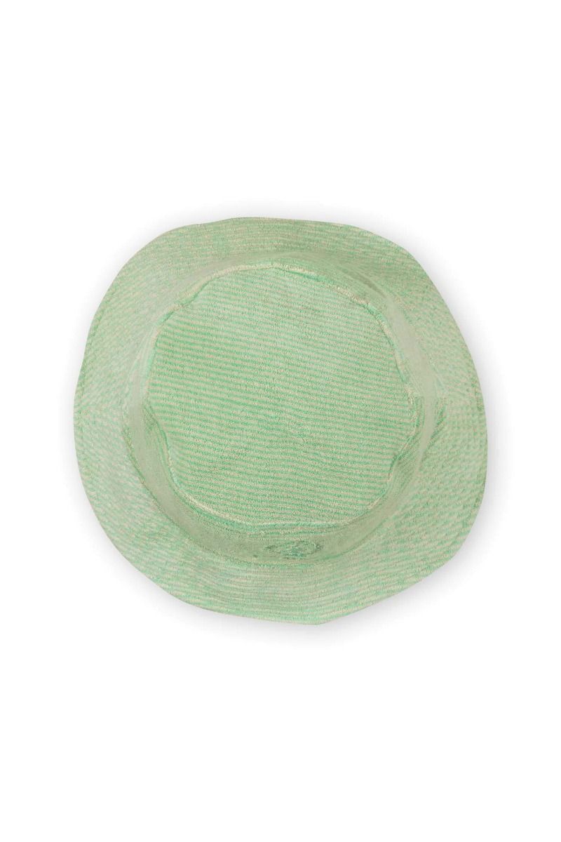 Chapeau de Soleil Petite Sumo Stripe Vert