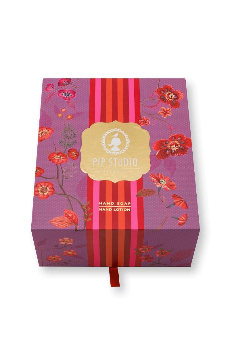 Coffret Cadeau Savon Pour Les Mains & Lotion de Soin Pour Les Mains Feuilles de Thé au Jasmin 475ml