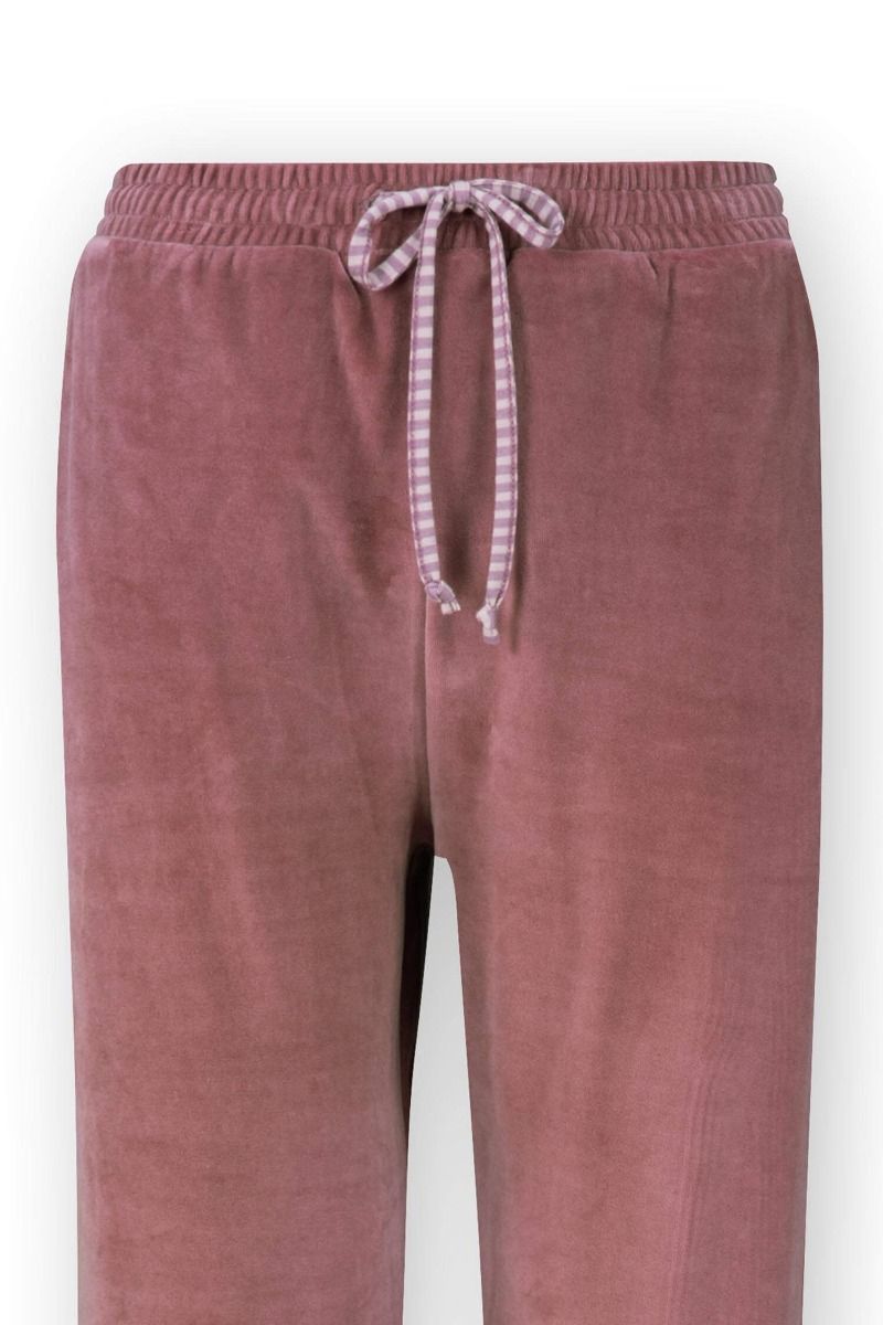 Trousers Long Nicky Velvet Pink Lilac