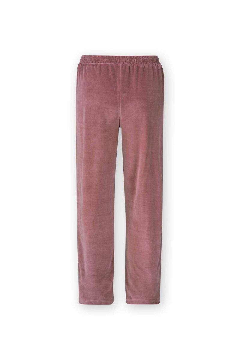 Trousers Long Nicky Velvet Pink Lilac