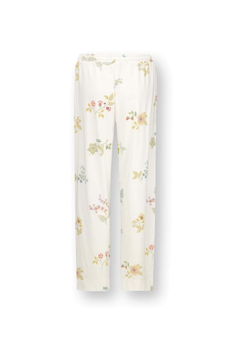 Belin Pantalon Blossom Chique Blanc