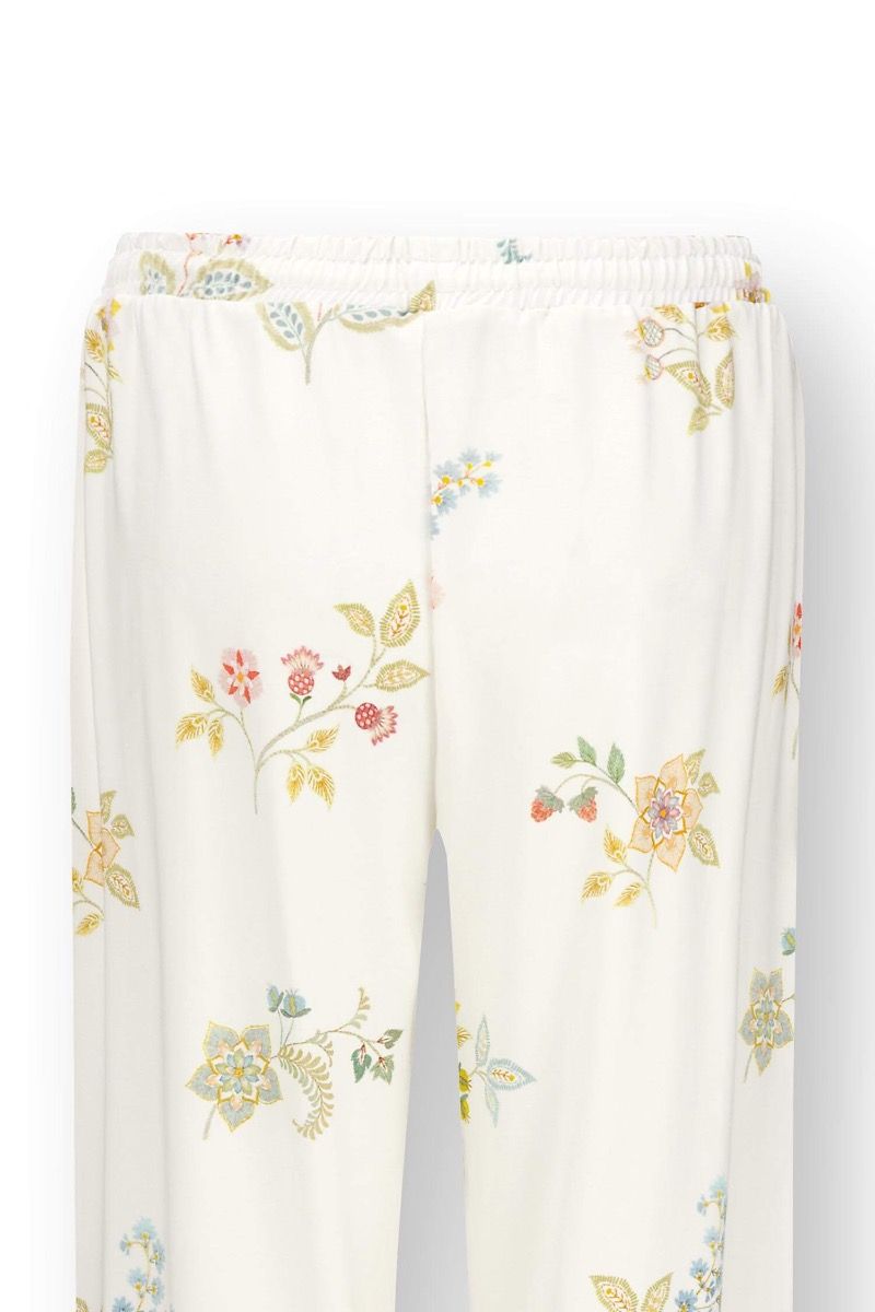 Belin Pantalon Blossom Chique Blanc