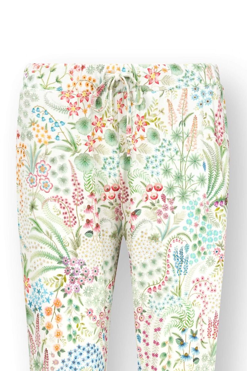 Bobien Long Trousers Querida White