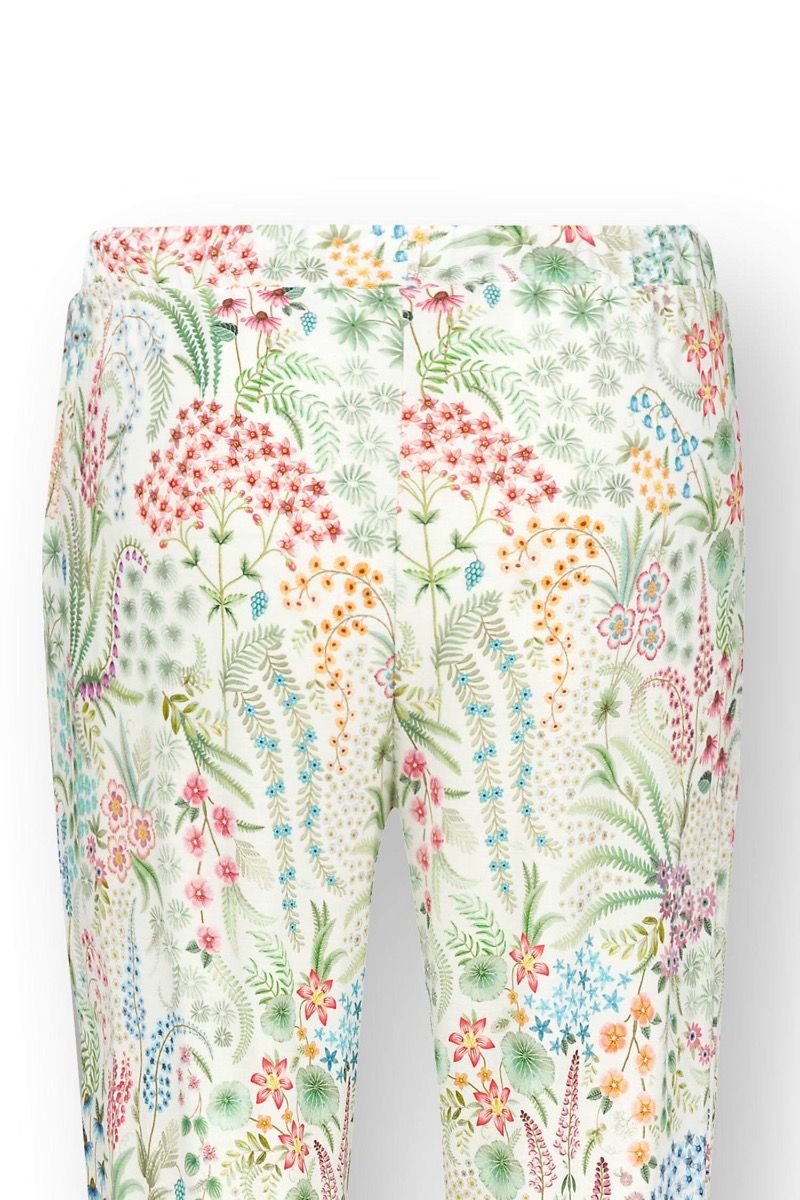 Bobien Long Trousers Querida White